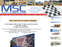Tablet Screenshot of msc-badleonfelden.at